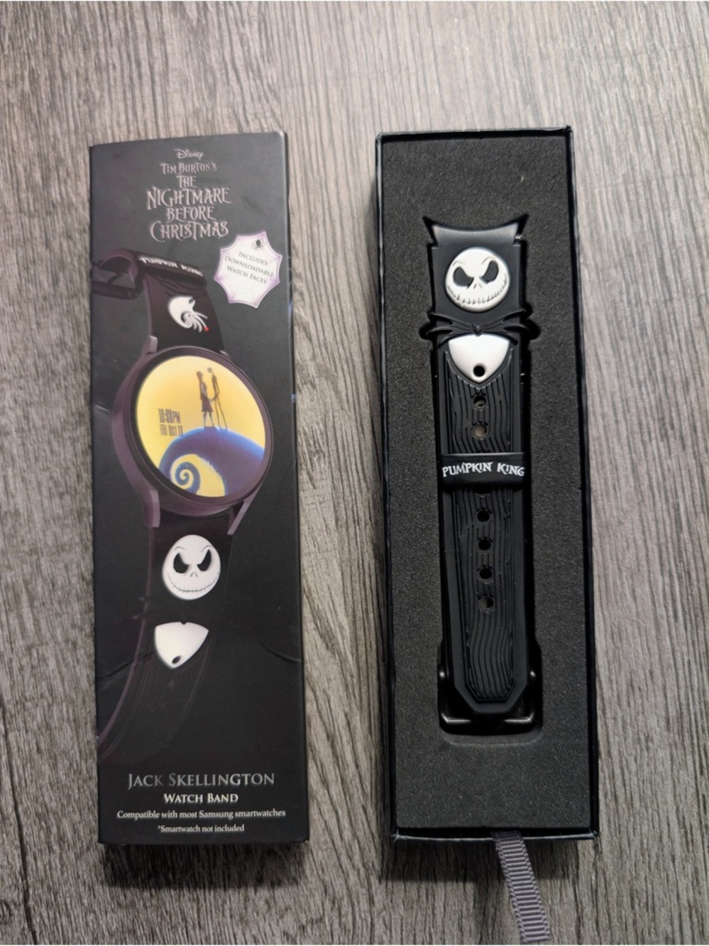 Mobyfox Officially Licensed Jack Skellington Smartwatch Band